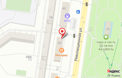 Стрип-бар MDC на Революционной улице на карте