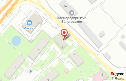 Вологодская РПСБ, ФКУ на карте