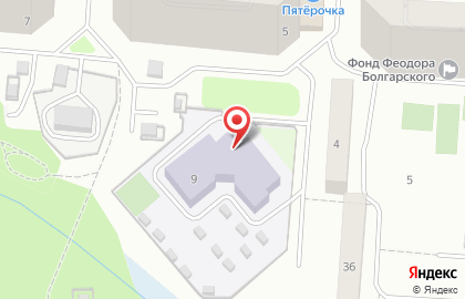 Детский сад Бережок №7 в Ивантеевке на карте