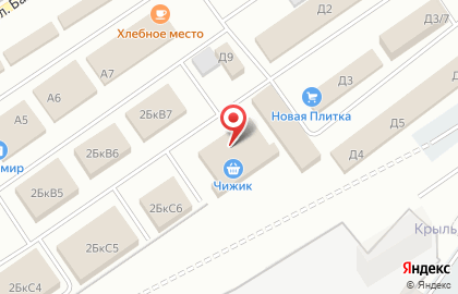 Престиж на улице Бахчиванджи на карте