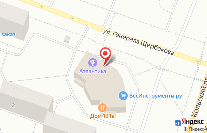 Ресторан быстрого обслуживания #ШавермаCraft на Кольском проспекте на карте