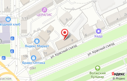 Адвокатский кабинет Бирюкова А.В. на карте