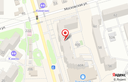 Зоомаркет Ле`Муррр на Московской на карте