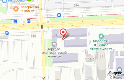 Ателье в Советском районе на карте