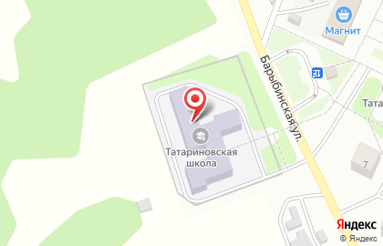 Татариновская средняя общеобразовательная школа на карте