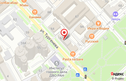 Туристическое агентство Жара в Центральном районе на карте