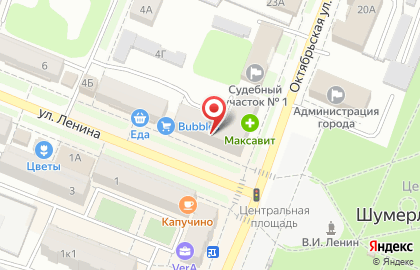 Медицинский кабинет Здоровье на улице Ленина на карте