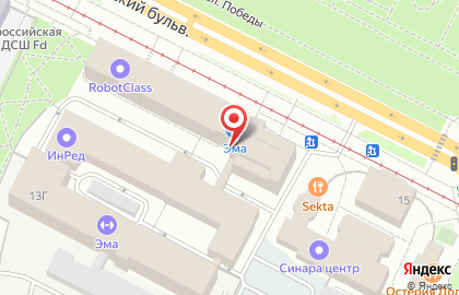 Компания Авега на карте