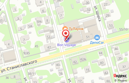Гостиничный комплекс Bon Voyage на улице Станиславского на карте