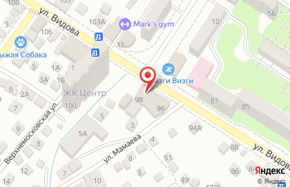 Магазин Мир мебели в Новороссийске на карте