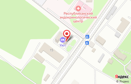 Гостиничный комплекс Уют на улице Пирогова на карте