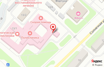 Лангепасская городская больница на карте
