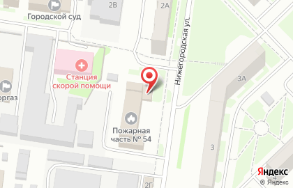 25 отряд ФПС по Нижегородской области на карте