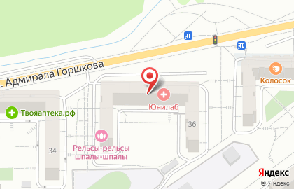 Магазин У дома в Первореченском районе на карте