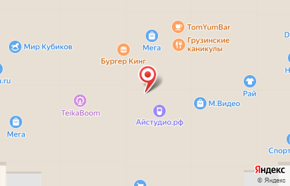Аттракцион Красный автобус на карте
