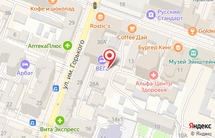 Бюро товарных экспертиз в Фрунзенском районе на карте