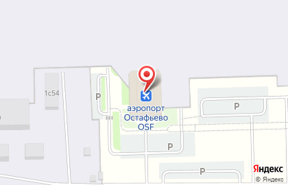 Остафьево на карте