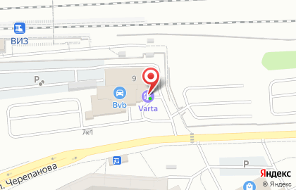Varta в Екатеринбурге на карте