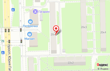 Союз-с на проспекте Юрия Гагарина на карте