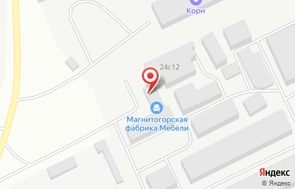Торгово-производственная компания Камелот в Орджоникидзевском районе на карте