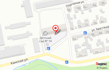 Детский сад Золотой ключик №14 в Красноярске на карте