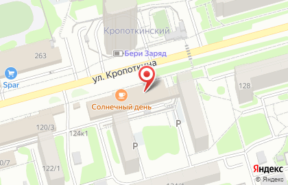 Медицинская компания Инвитро в Заельцовском районе на карте