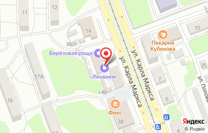 Город Фарм на улице Карла Маркса на карте