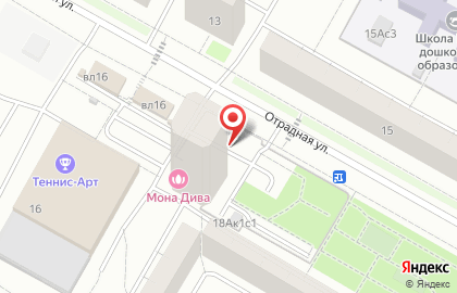 Банкомат, Московский банк Сбербанка России, ОАО, Северный административный округ на Отрадной улице на карте
