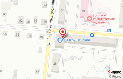 Кондитерская 9 Островов на улице 3 Интернационала на карте
