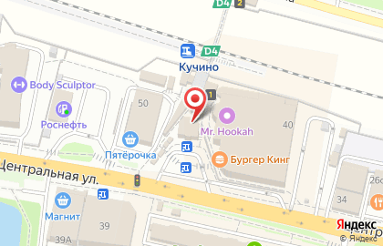 РЖСЦ на Центральной улице на карте
