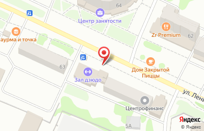 Ювелирный магазин Изумруд на улице Ленина на карте
