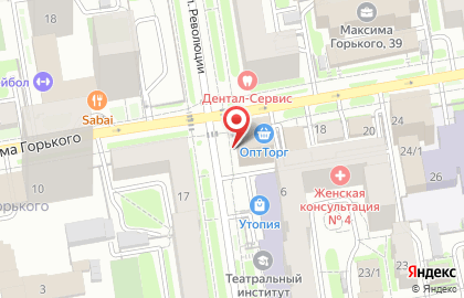 myGreenway на улице Максима Горького на карте