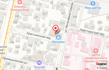 Интернет-магазин оргтехники и расходных материалов InkSystem в Прикубанском районе на карте