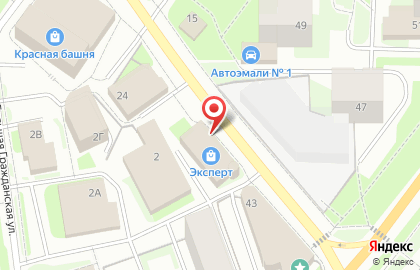 АГЕНТСТВО НЕДВИЖИМОСТИ ЭКСПЕРТ на карте