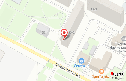 Терминал Ермак на Спортивной улице на карте