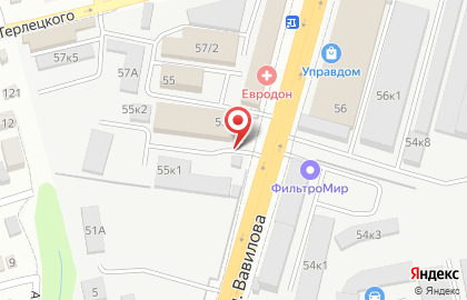 Торговая компания Спецсплав на улице Вавилова на карте