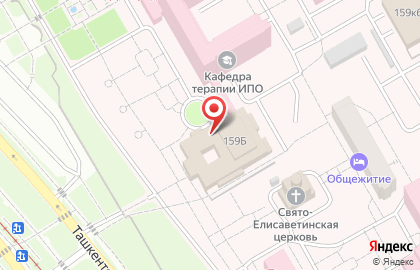 Компания Синергия на Ташкентской улице на карте