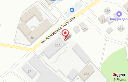 Фабрика Дверца на улице Адмирала Ушакова на карте