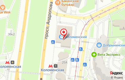 Автомат по продаже контактных линз Mr.Lensomat 24 на проспекте Андропова на карте