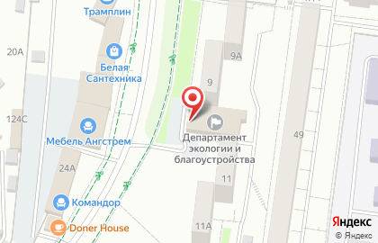 Департамент экологии и благоустройства на карте