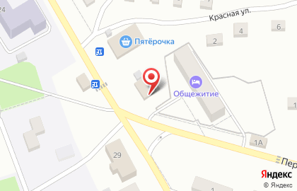 Супермаркет Пятёрочка на Первомайской улице на карте