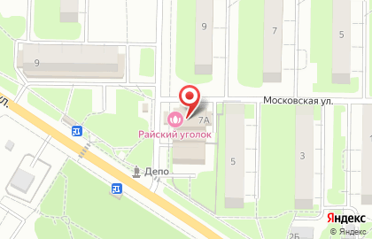 Колбасная лавка Останкино на Московской улице на карте