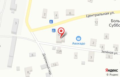 Продовольственный магазин в Первомайском районе на карте