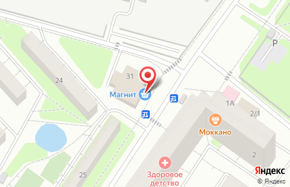Супермаркет Магнит в Москве на карте