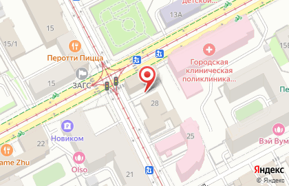 Супермаркет Славянский в Ленинском районе на карте