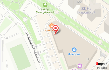Kassy.ru на улице Валерии Гнаровской на карте