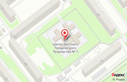 Центр детского технического творчества №1 г. Ульяновска на карте