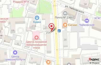 Кафе-кондитерская Пани Ева на улице Космонавта Леонова на карте