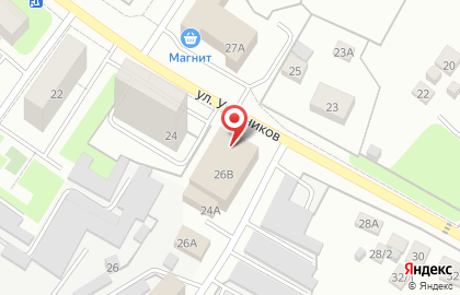 Мастерская по изготовлению памятников Обелиск на улице Ударников на карте