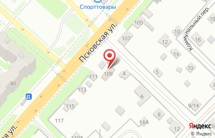 СТО Колесо в Великом Новгороде на карте